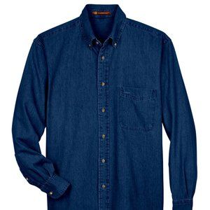 Harriton Men's Denim Shirt